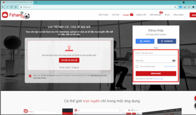 Cách đặt mật khẩu bảo vệ file và chia sẻ riêng tư trong tài khoản Fshare cực đơn giản